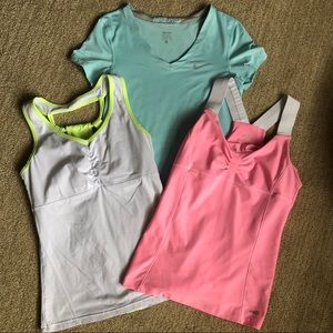 SOLD- Workout top bundle